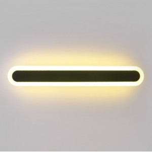 Светильник настенный САПФИР SPF-4779 Черный + Хром 400мм 1/LED/2*24W 22-07 (1 из 10 шт в коробке)